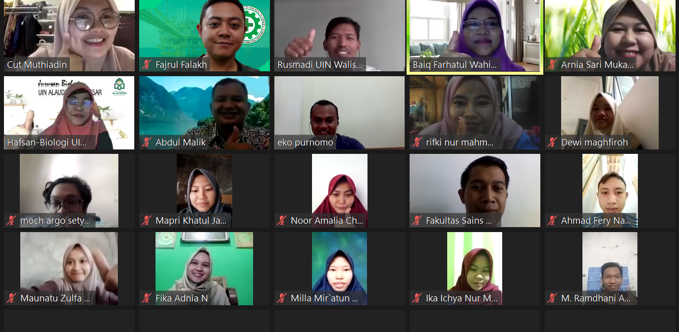 Gelar Webinar Nasional, Prodi Biologi Undang Dua Penulis Scopus